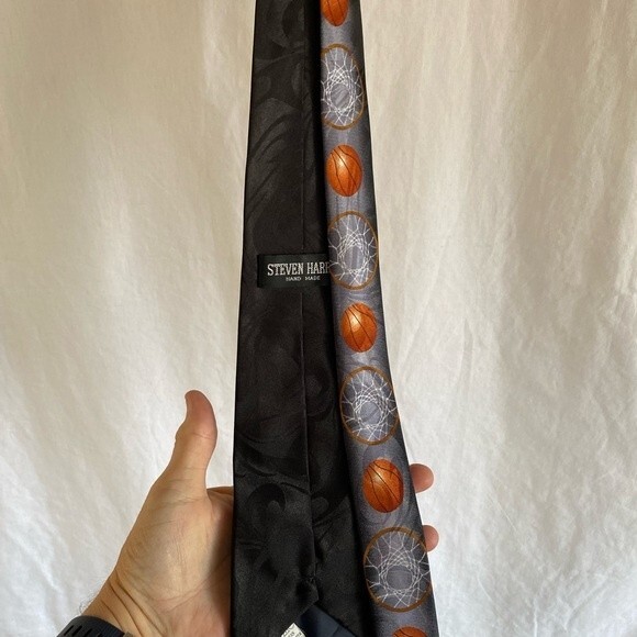 Basketball Hoops Steven Harris Men’s Neck Tie - Picture 5 of 6